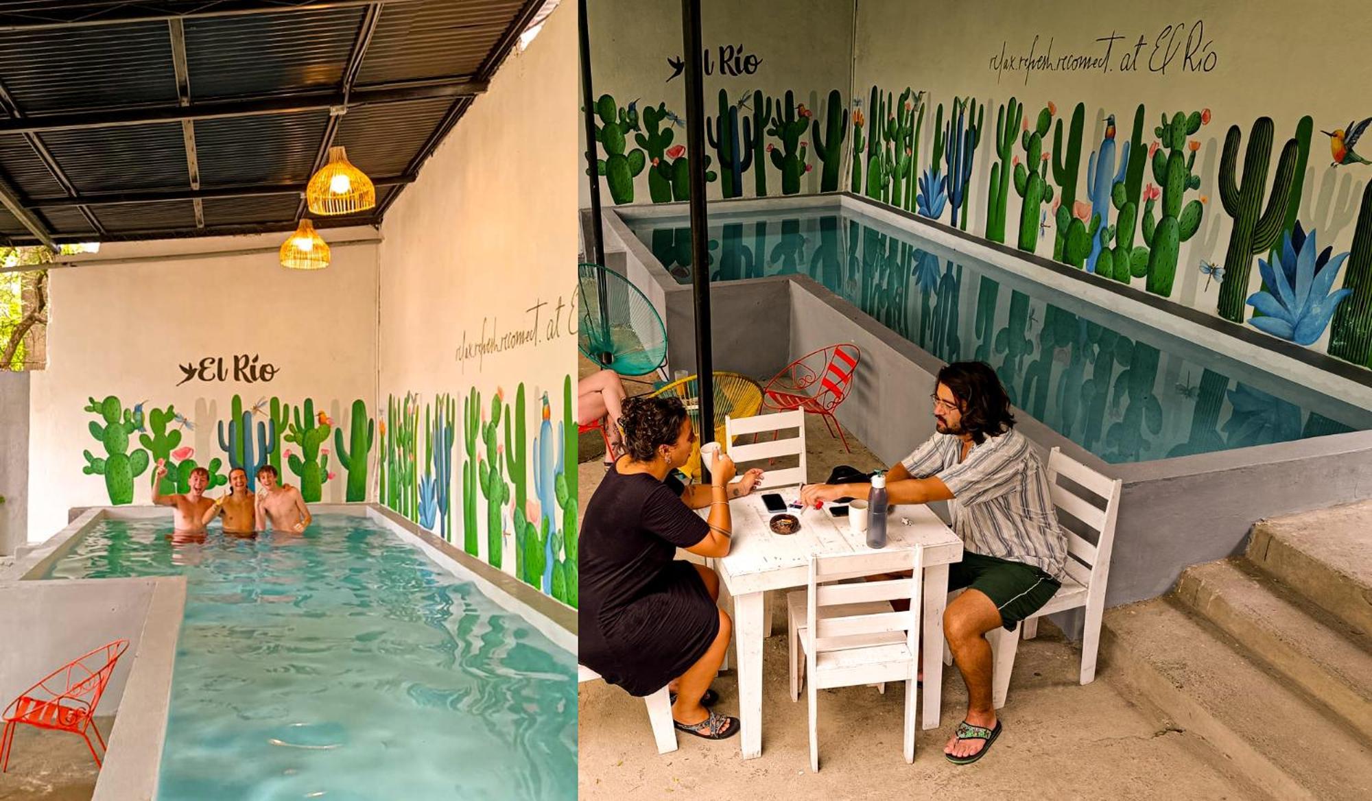 Hostal El Rio Leon Bagian luar foto